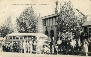 Grammar School, Livermore, Cal., mailed 1940                                                                                                                    